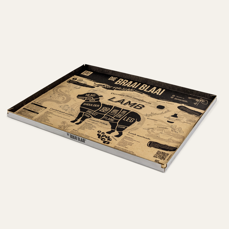 Die Braai Tray V2.0 -  Stainless Steel