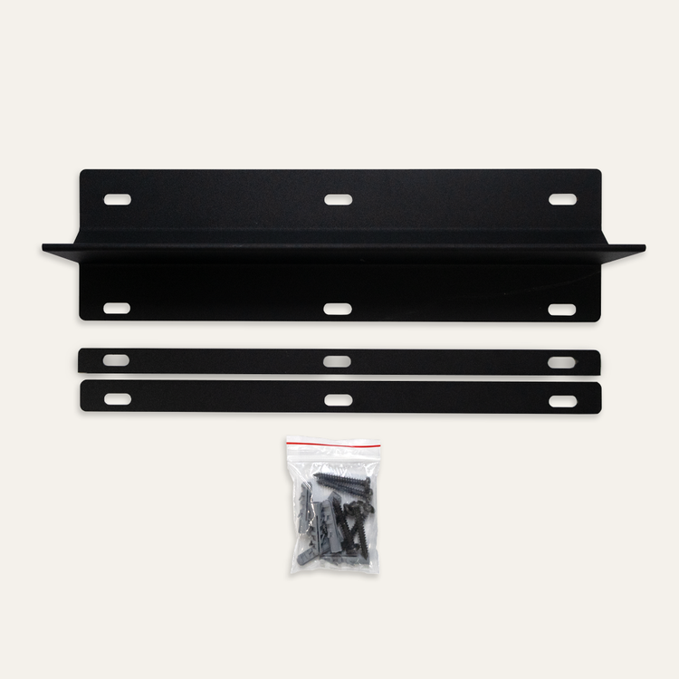 Mounting Bracket V2.0 – Sandpaper Black Mild Steel
